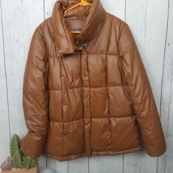 steve madden puffer coat